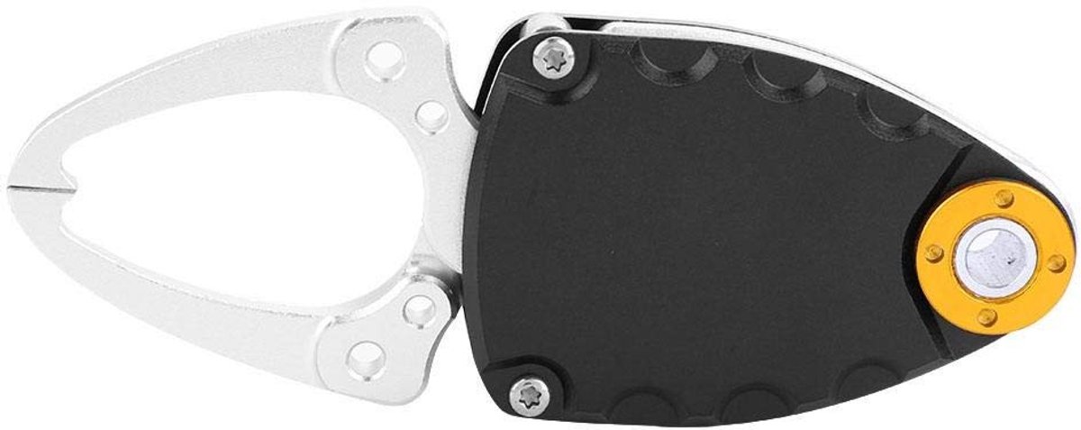 Cosensi- Hengelgripper Lichte Draagbare Aluminiumlegering - Vis Klem - Zee/Zout Water Gereedschap - Compact - Roestbestendig - Max Opening 2 cm - Visgrijper