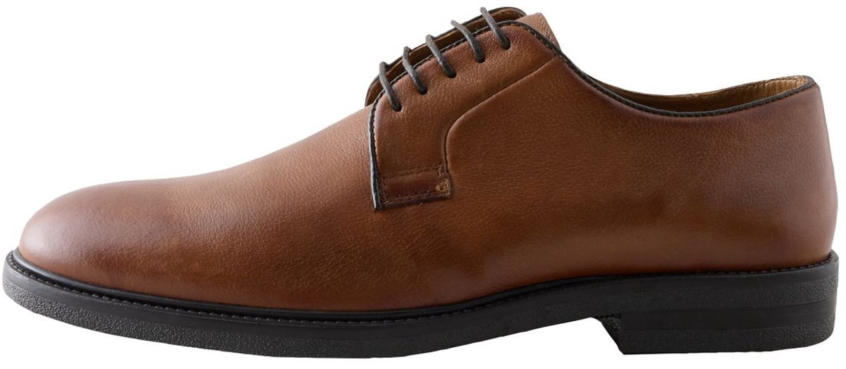 Next - Heren - Leren Derby schoenen - Bruin