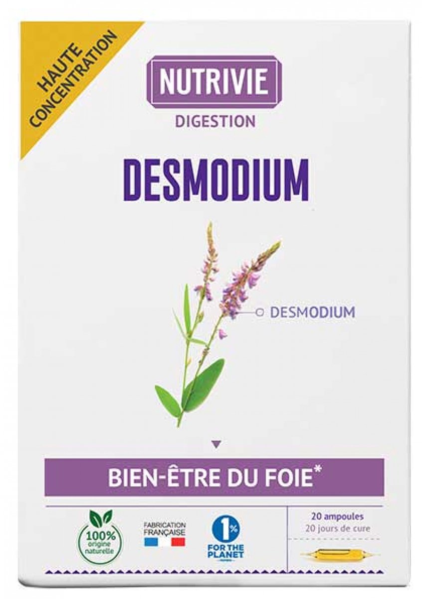 Nutrivie Desmodium 20 Ampullen