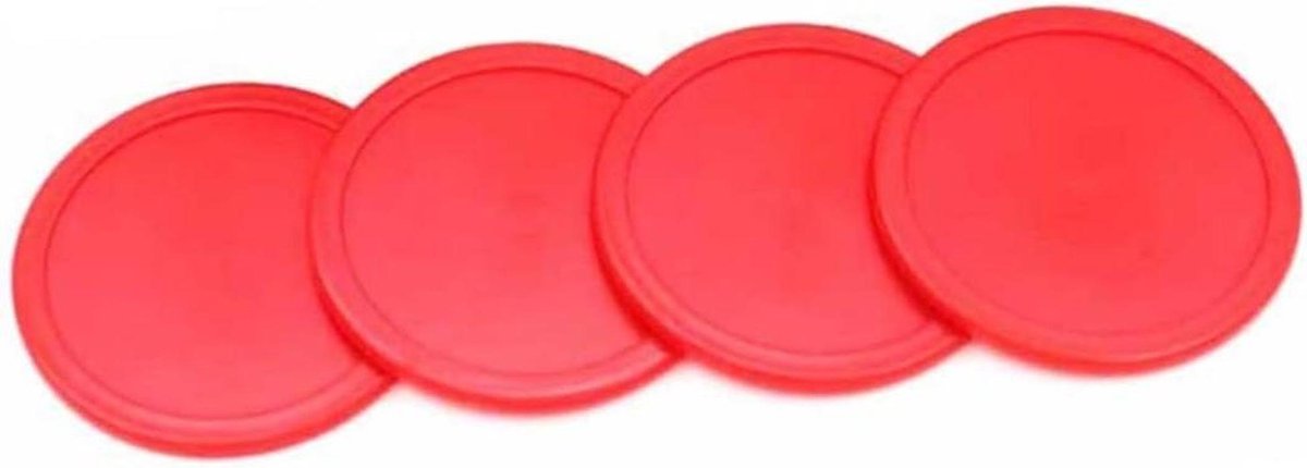 Air Hockey Accessoires - Tafelhockey Onderdelen - Spel Verbeteren - Ergonomisch Ontwerp - 5 cm - Rood