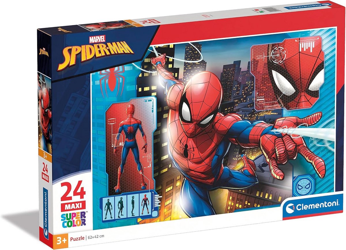 Maxi Puzzel 24 Stukken - Superhelden Thema