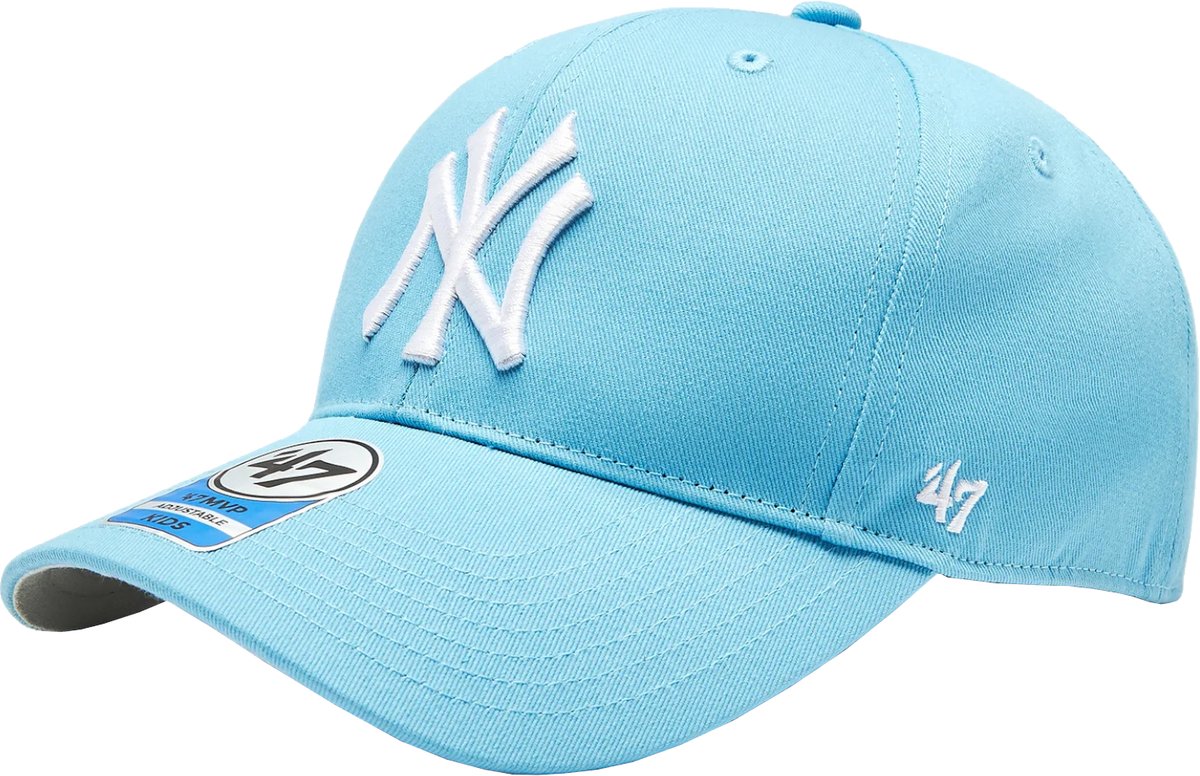 47 Brand MLB New York Yankees Kids Cap, Kinderen, Blauw, Pet, maat: One size