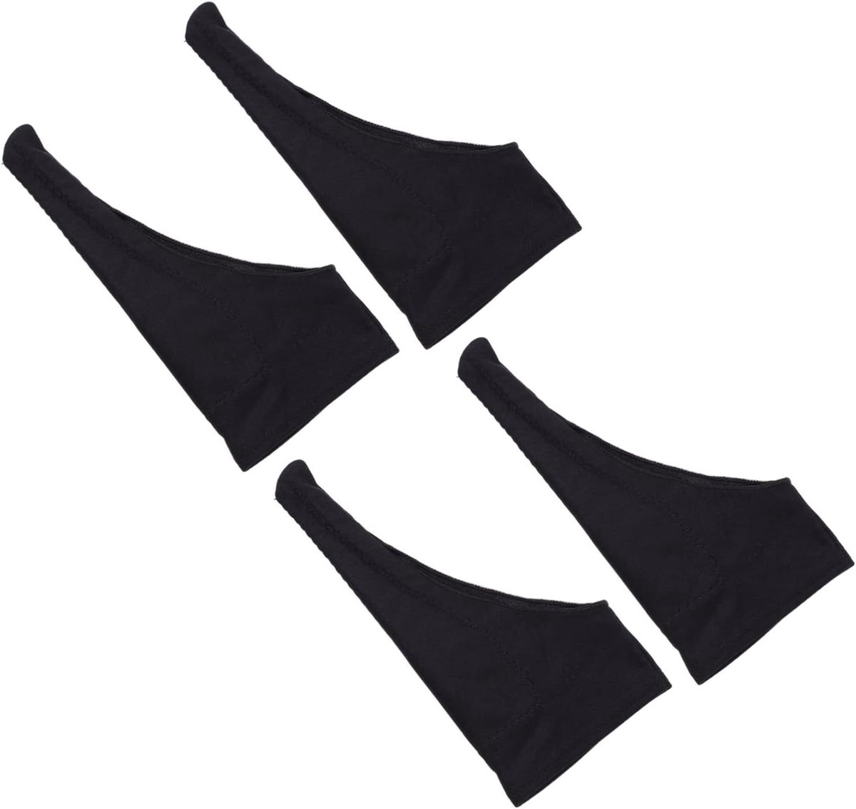 Tekenhandschoenen - Digitale Tekenhandschoenen - Digitaal Tekenen - Vinger en Palm Afwijzing - 4 stuks - Zwart