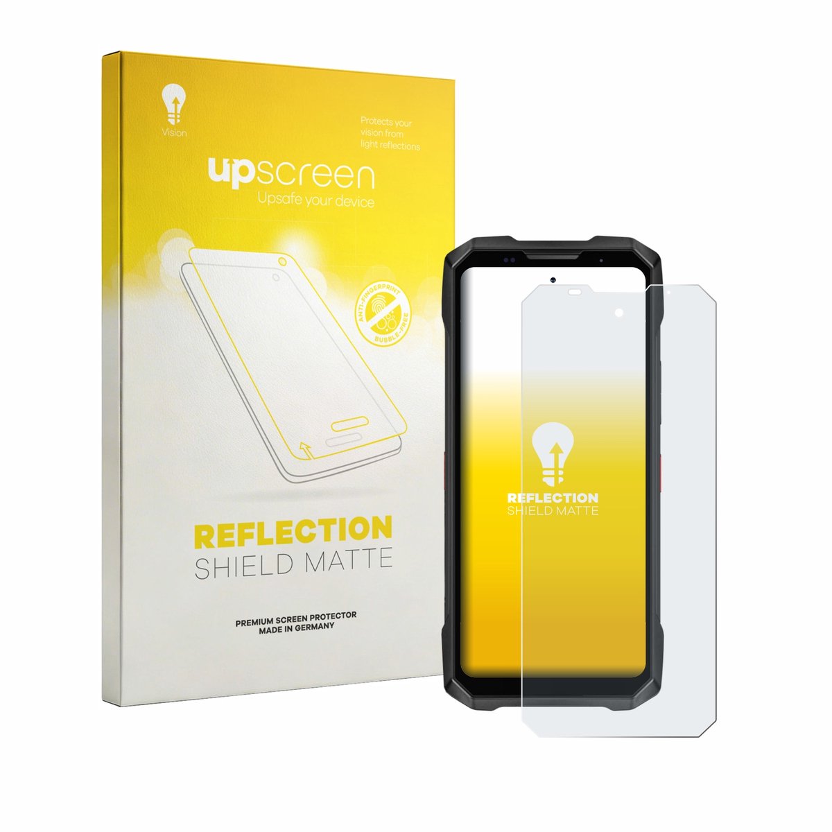 upscreen - Screenprotector voor Doogee V Max 2 - Folie Beschermfolie anti glare matte