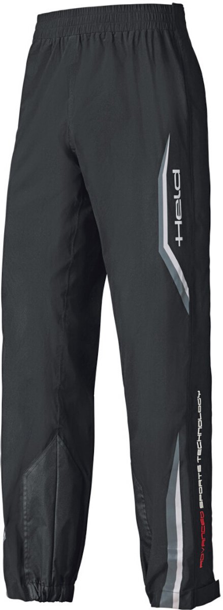 Held Rainblock Zip Base Zwart Grijs Regenbroek - Broek