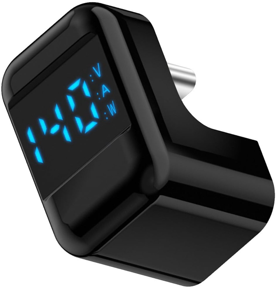 QIANRENON 140W USB C Adapter met Digitale Weergave - 40Gbps USB 4.0 Type C voor Snelle Oplading en Dataoverdracht