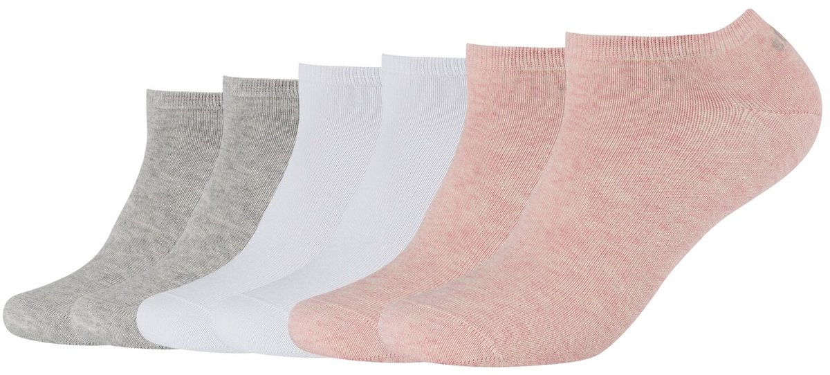 s.Oliver, Sneakersokken in een 6-pack, damessokken, damessneakersokken, herensneakersokken, herensokken, unisex sokken, sokken voor volwassenen, katoenen sokken, multipack, set, enkelsokken