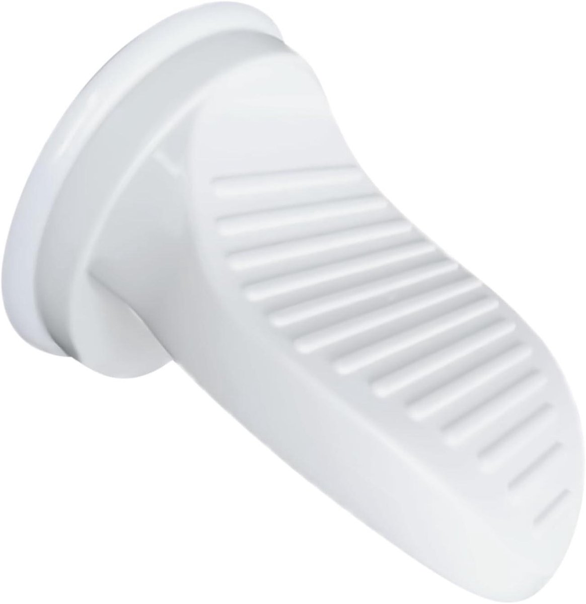 Douche Kruk - Scheer Pedaal - Veilig Scheren - Antislip Zuignap - 16.5 cm Hoog - Wit