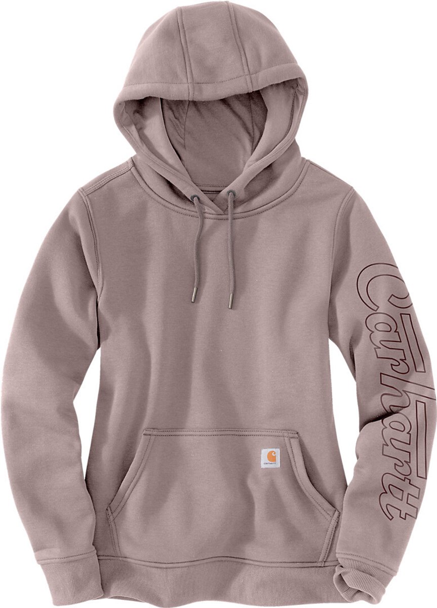 Carhartt Relaxed Fit Rain Defender Graphic Dames Hoodie Creme