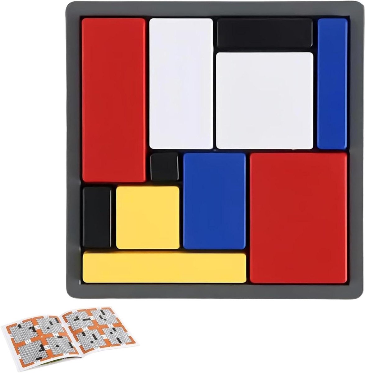 Schuifpuzzelspel - Hersenkraker Puzzel - Logica Training - 88 Uitdagingen - 14.1 x 13.9 x 0.1 cm - Niet gespecificeerd