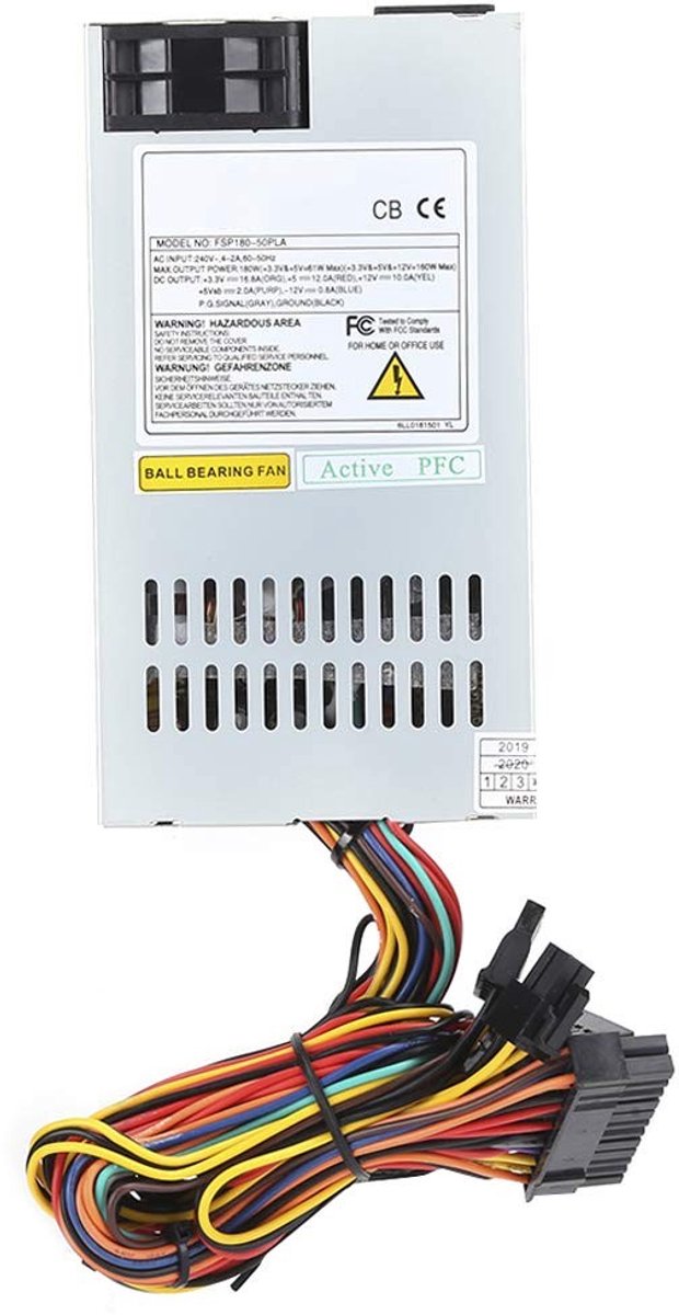 ONF3 - Alles-in-één Voeding - Draagbare 1U Voeding - Compact en Lichtgewicht - 2 SATA-aansluitingen - Voor Desktop en POS-apparaten