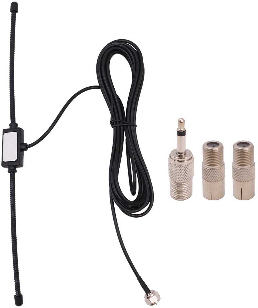 ONF3 - DAB Antenne - HIFI Auto en Thuis - 3M Verlengkabel voor DAB FM Radio - Geluidskwaliteit - Ontvangst - Compact - Wit