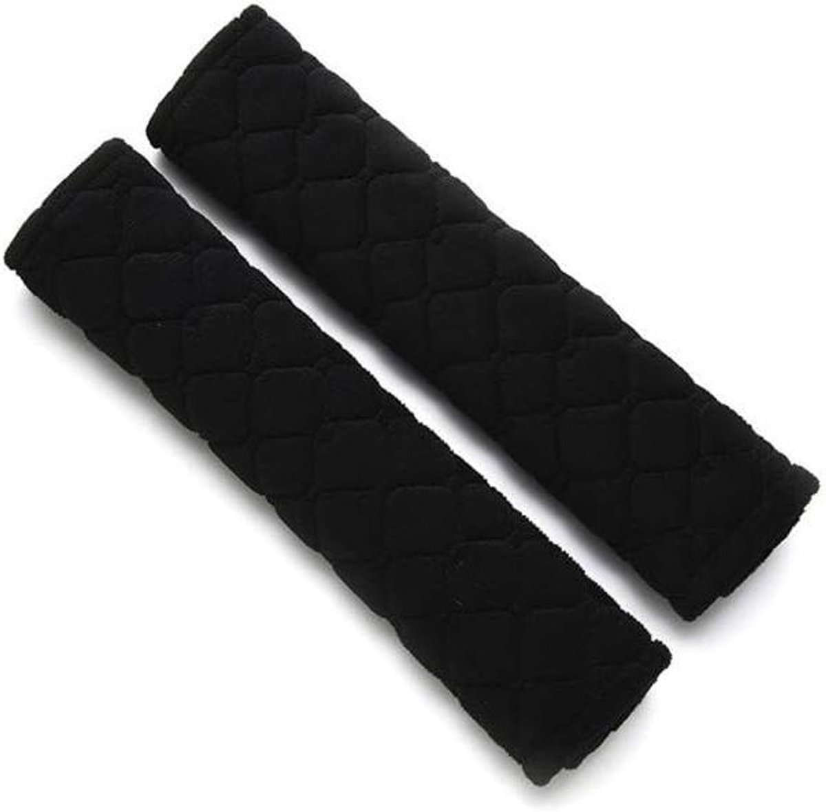 Gordelbeschermers - Riem kussens - Comfortabel reizen - Zachte spons - 27x6.5cm - Zwart