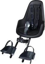 Bobike One Mini Fietsstoeltje Voor - Urban Black