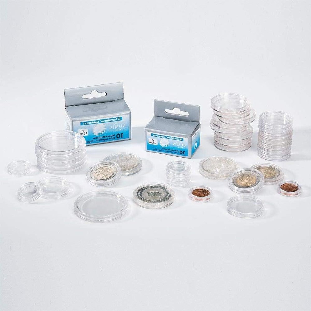 MuntCapsules 30mm Binnendiameter voor Collecties