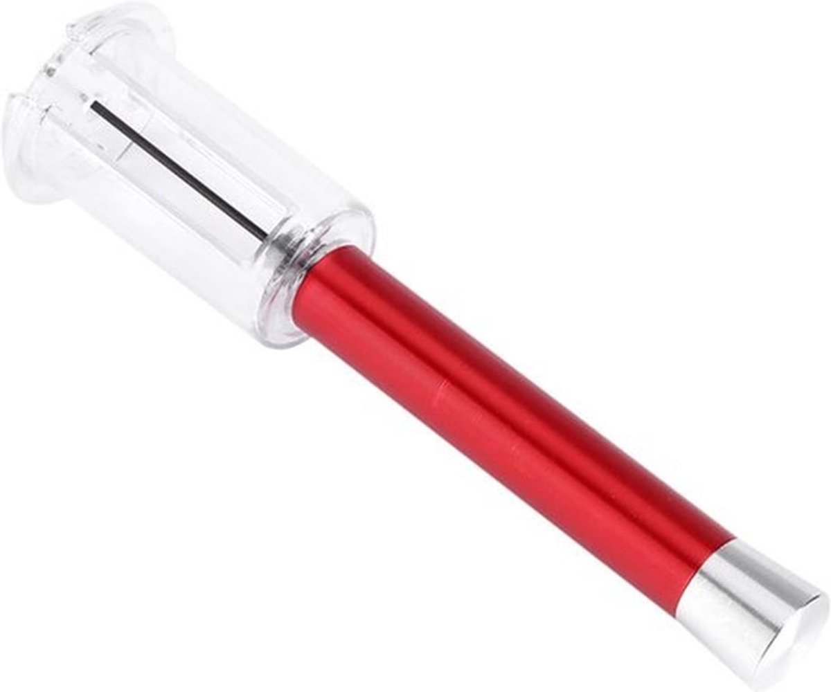 Air Pump Wijnopener - Rood - Snel en Efficiënt