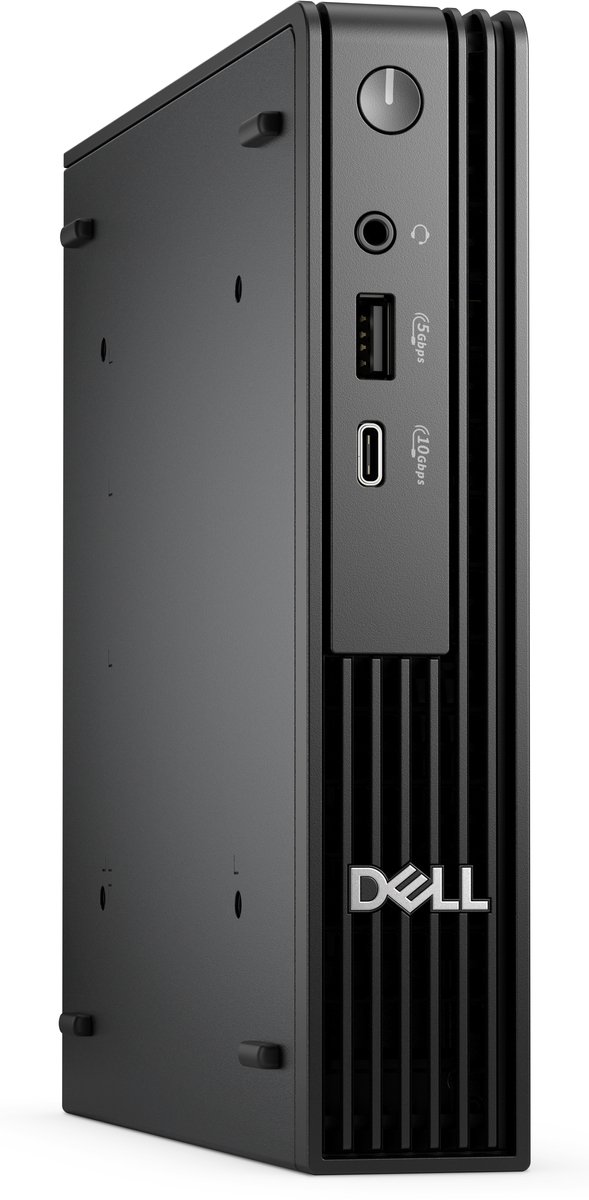DELL Pro QCM1250 Intel® Core™ i5 i5-14500T 16 GB DDR5-SDRAM 512 GB SSD Windows 11 Pro Micro PC Mini PC Zwart thumbnail 3