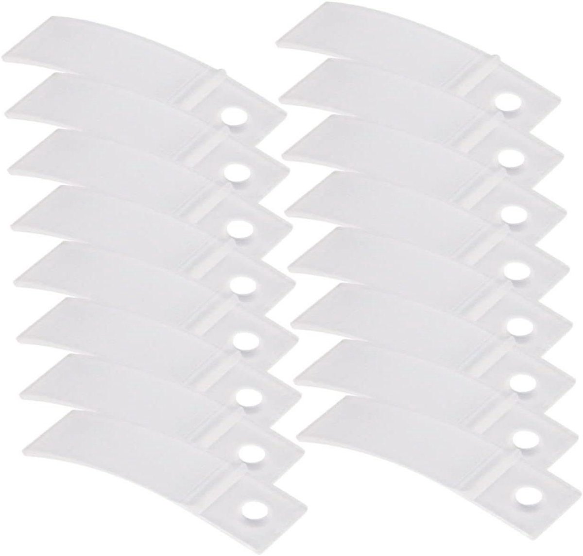Ladestoppers Transparant - Antislip Stoppers - Meubelreparatie - Zonder Schroeven - 200 stuks - Transparant