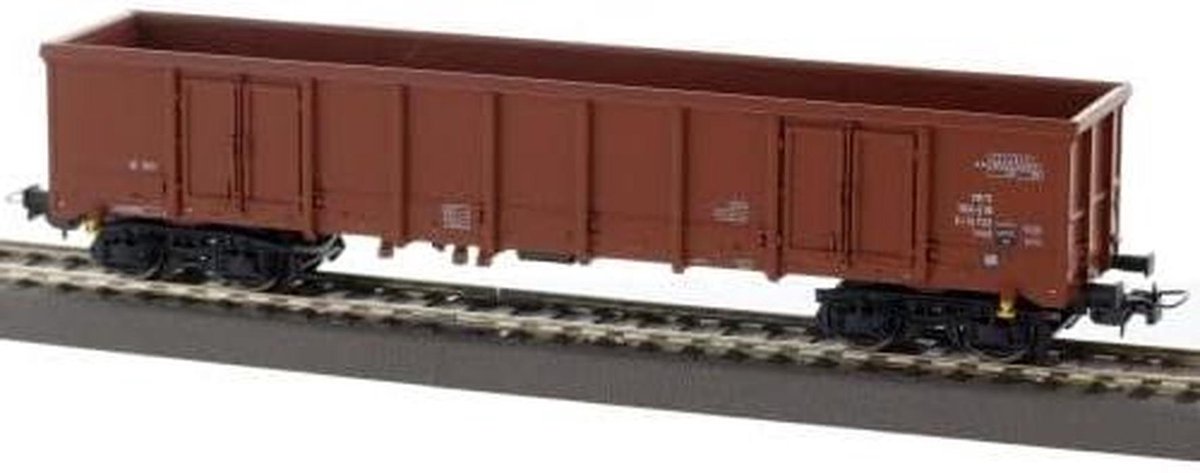 Open goederenwagen Eanos - H0 wagon - Modelspoor hobby - Gedetailleerde replica - 180 mm - Grijs