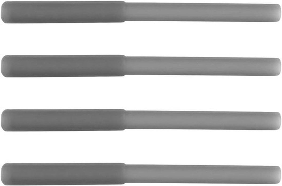 Ovenafdekkingen - Spinnen - Antislip - Zwart - Hittebestendig - Silicone - Oven - Outdoor Camping - 4 Stuks - Compatibel met Kachels SOTO 310 - 9 x 0,4 cm.