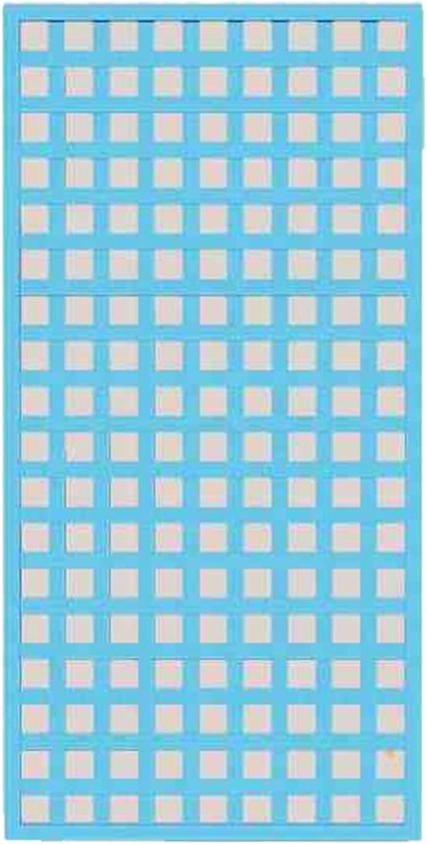 Houten Schutting - Privacy Scherm - Tuin Afscheiden - Snel Installeren - 90x150cm - Blauw