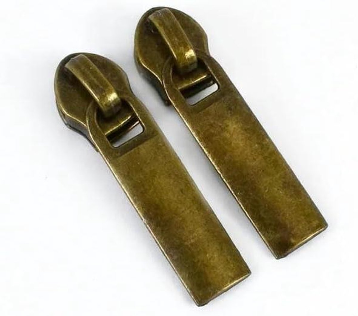 10-100 stuks 5# ritsschuivers voor nylon ritsen tape tas ritsen hoofden zak ritstrekker reparatiesets DIY naaiaccessoires-brons-nr. 5-30 stuks