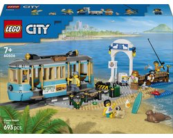 LEGO City Klassieke Strandtram Tram Speelgoed voor Kinderen Vanaf 7 Jaar - 60506