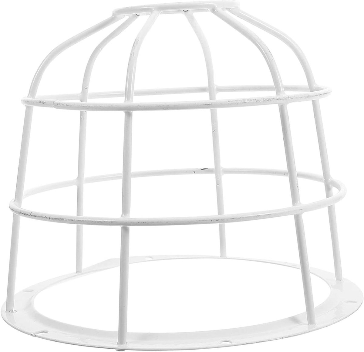 Rookmelder Beschermhoes - Detector Kap - Veilige Installatie - Schokbestendig Ontwerp - 20.5 cm - Wit