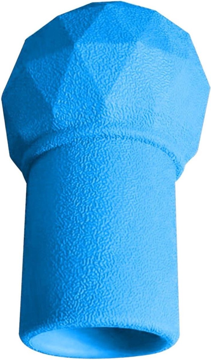 Halter Accessoire - Grondbevestiging Rubber - Kracht Training - Antislip Oppervlak - 19 x 14.5 cm - Blauw