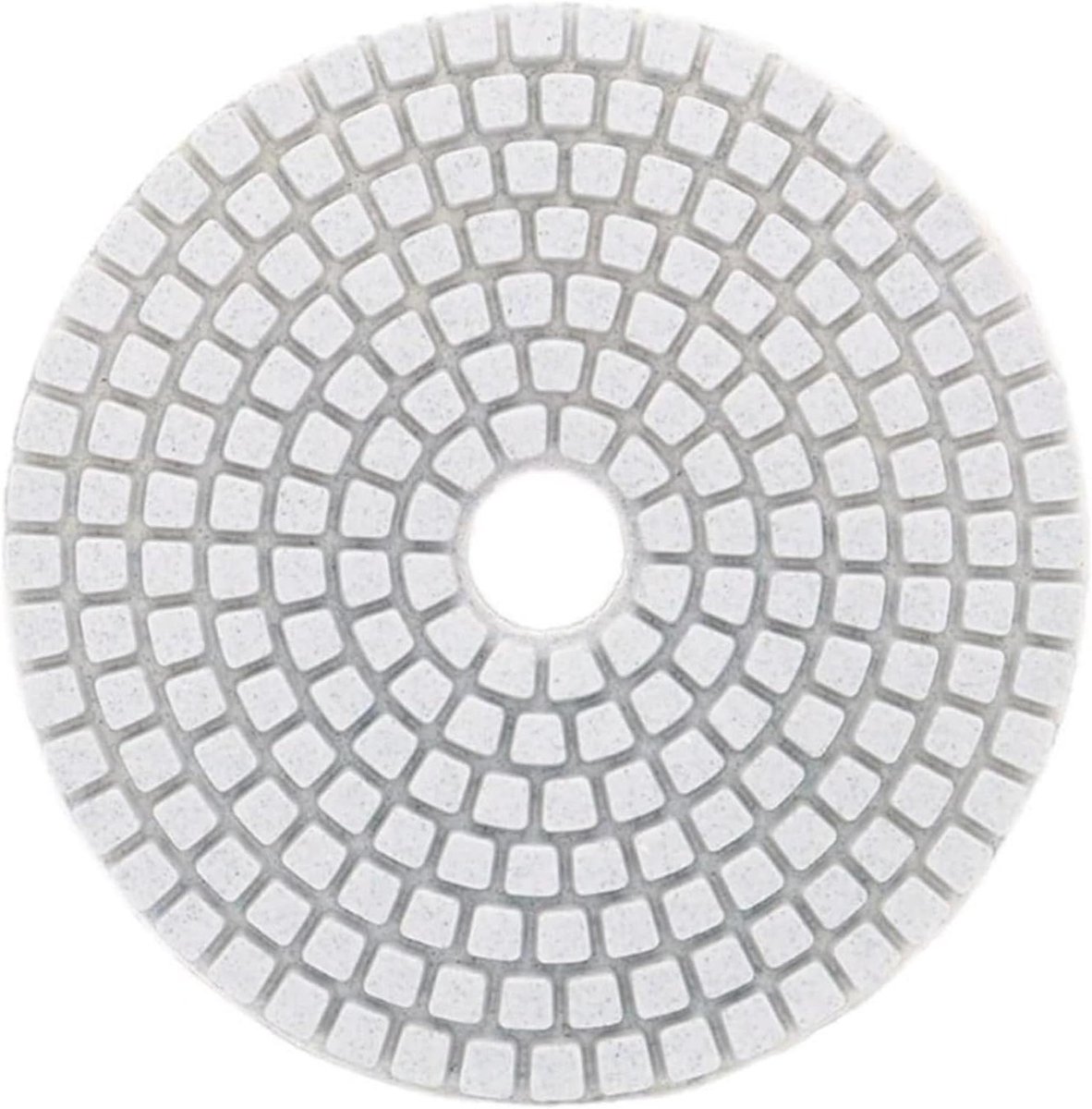 Diamant Polijstpads - Schuurmiddel Polijstschijf - Oppervlakken Polijsten - Droog en Nat Gebruik - 3-7 Inch - Grijs