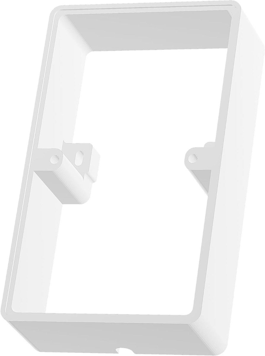 Wandhouder Access Point - Houderset Mount - Netwerk Organiseren - Precisie 3D Print - 1 Stuk - Wit