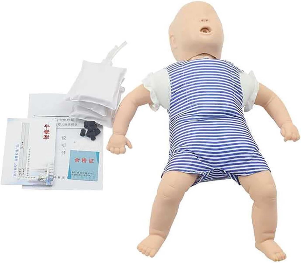 Baby Reanimatiepop - Trainingsmodel Noodhulp - Levensreddend Oefenen - Realistische Anatomie - 60 cm - Multi — cadeau in Cadeau-ideeën - foto 3