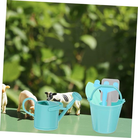 Mini Tuingereedschap Set - Tuin Ornamenten - Micro Landschap Decoratie - Realistische Vormgeving - 3 Sets - Diverse Kleuren van MINI — afbeelding 2