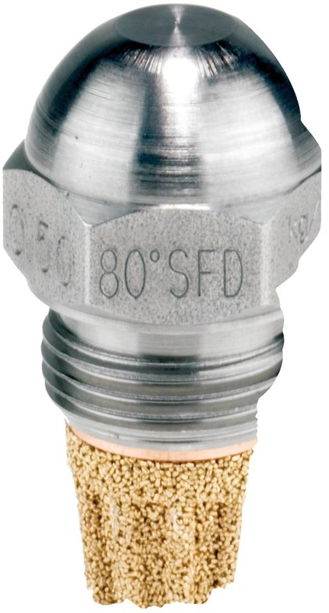 Danfoss Oliebrander sproeier SFD 0,65 USgal/u, 45 graden, stalen sproeier, 030F4014