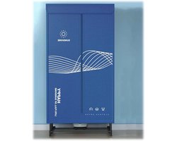 Elektrische Kledingdroger - Kledingkast Droger - Snel Kleding Drogen - Energiezuinig 1200W - 430L Capaciteit - Wit