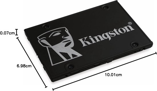 Interne SSD - Opslag Schijf - Snellere Prestaties - Hardware Encryptie - 256GB - Zwart — afbeelding 3