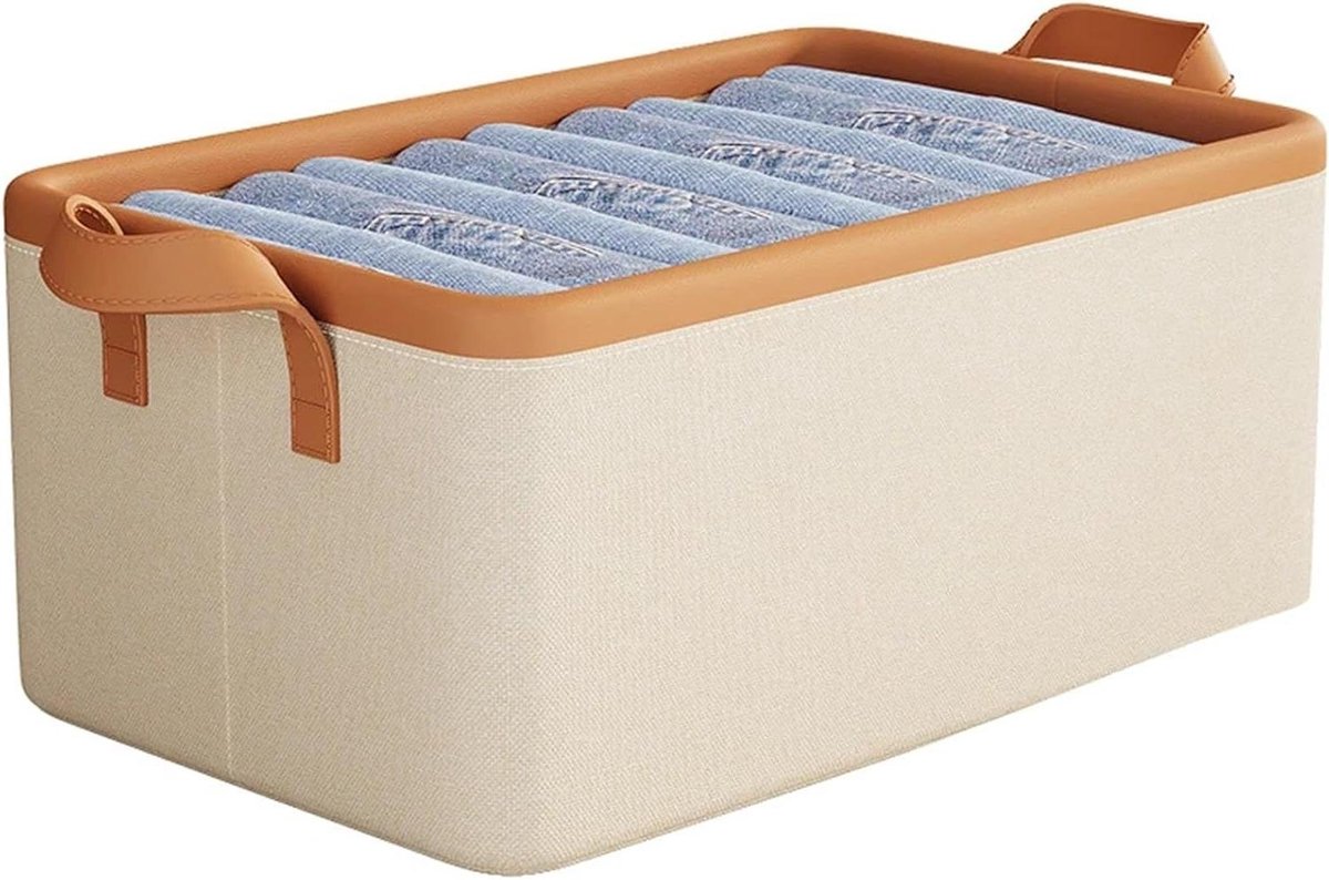Opbergdozen Kleding - Opvouwbare Bakken - Kast Ordenen - Ruimtebesparend Ontwerp - 3 Stuks - M