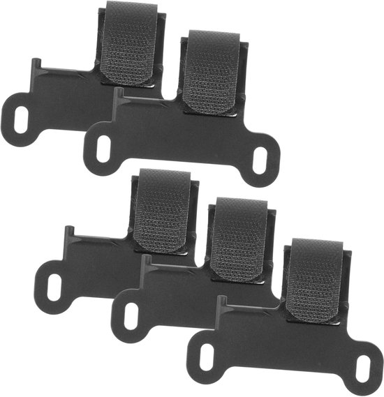 Fiets Pomp Beugel - Fietspomp Houder - Fietsen Onderhoud - Lichtgewicht Nylon - 8 cm - Zwart — afbeelding 4
