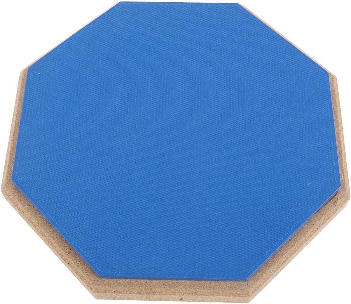 Drum Oefenpad - Stille Drummat - Muziek Oefenen - Hoge Dichtheid Rubber - 8 Inch - Blauw