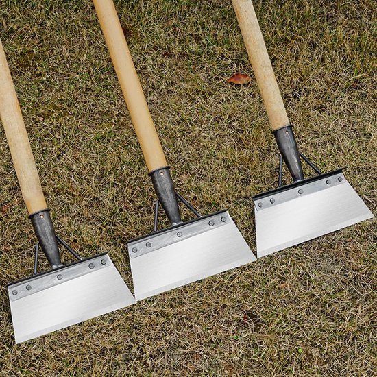 Tuinreinigingsschep met handschoenen - Onkruidgereedschap voor tuinieren - Multifunctioneel gereedschap - Reinigingsschep tegen onkruid en mos van Merkloos	 — afbeelding 3