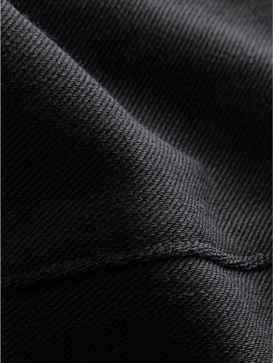 Next - Dames - Cropped jersey denim caprilegging - Zwart