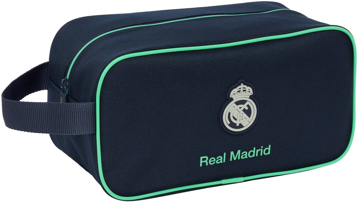 Real Madrid Schoenentas - Toilettas- 29 x 15 x 14 cm - Polyester