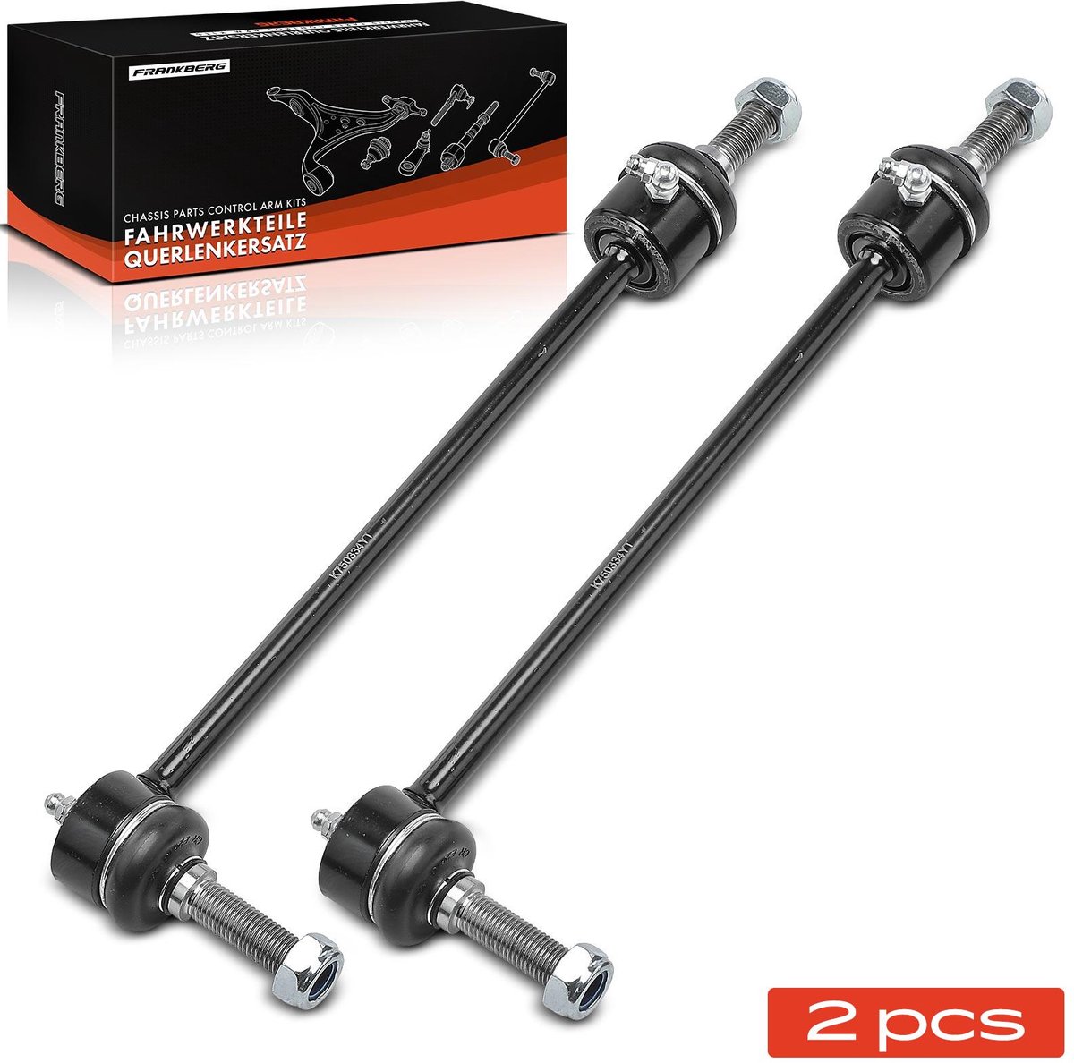Frankberg 2x stabilisatorstang vooras links rechts voor Land Rover