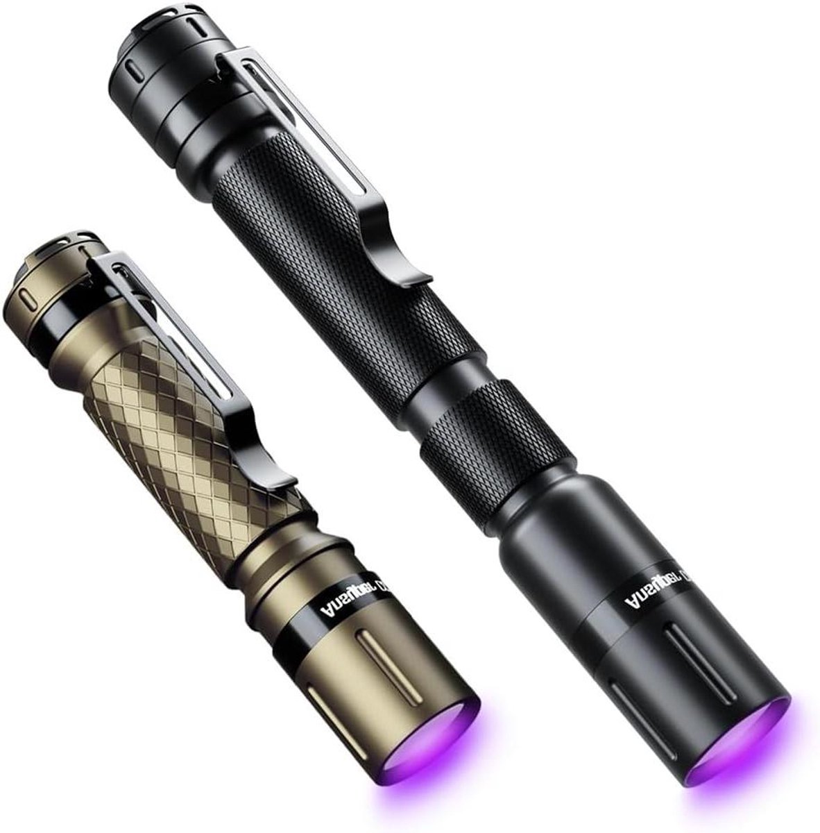 Ultraviolet Zaklamp - UV Lamp Mini - Vlekken Detecteren - Hoge Kwaliteit UV LED - 9 x 1.2 cm - Zwart