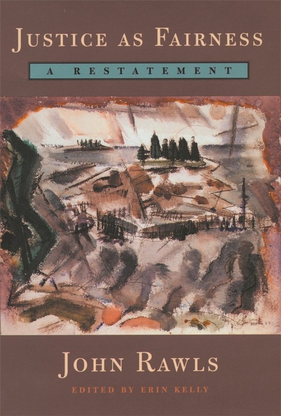 Justice As Fairness A Restatement - cover