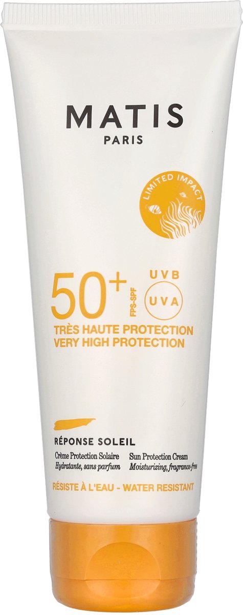 Matis Sun Protection Cream SPF50+ Zonnebrand - 50ml - Alle Huidtypes