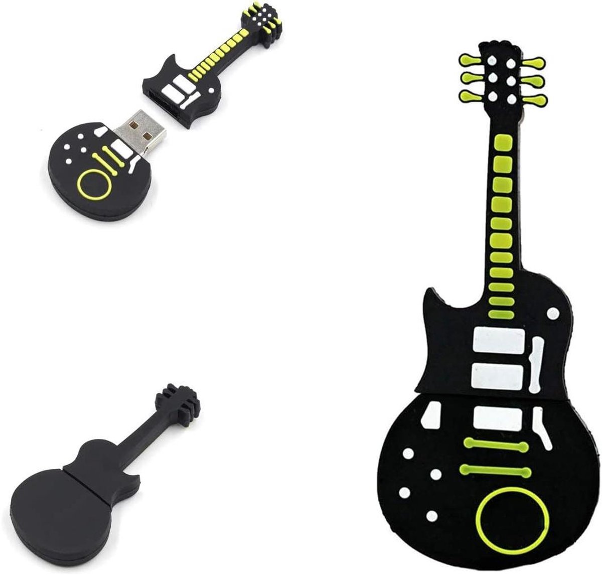 Gitaar Flash Drive - USB Stick Gitaar - Data Opslag - Elektrische Gitaar Vorm - 16 GB - null