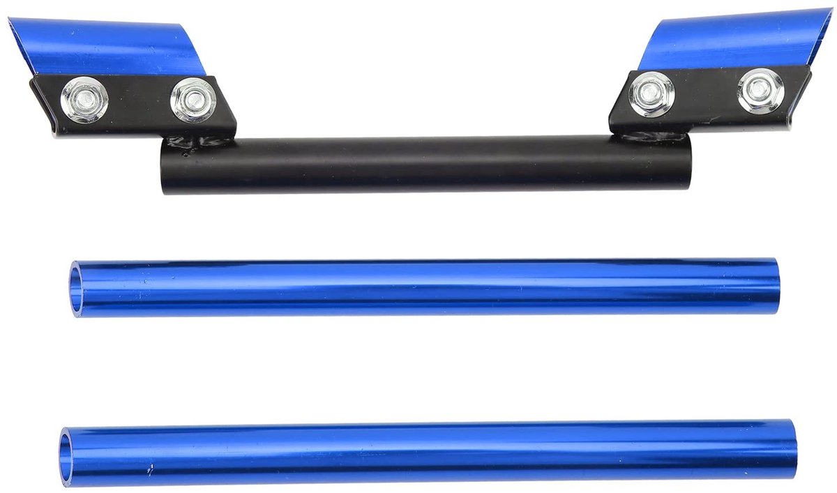 Tomotato 22mm Universele Verstelbare Motorhandgreep - Blauw voor Scooter, ATV en Sportmotoren