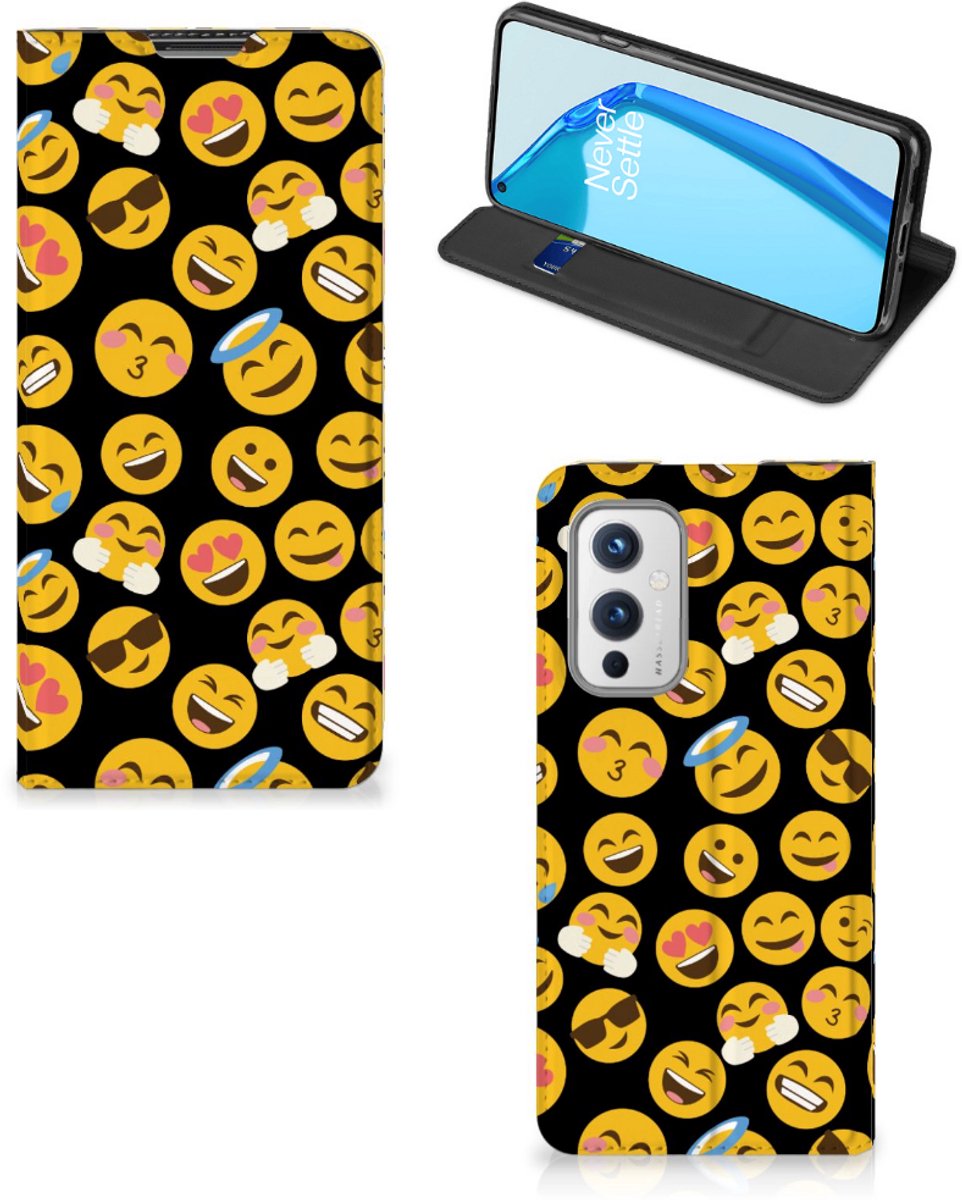 OnePlus 9 Hoesje met Magneet Emoji