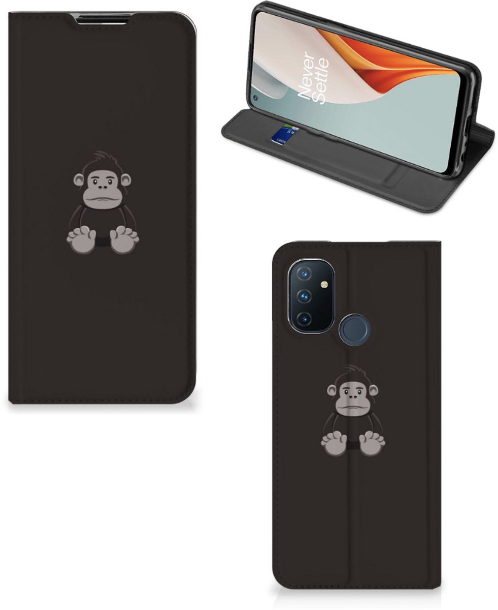Standcase Hoesje voor OnePlus Nord N100 Magnet Case Gorilla